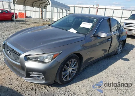2017 Infiniti Q50 2.0T Premium из США, поврежденный, VIN JN1CV7AP7HM642595